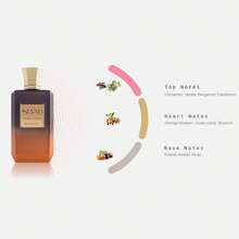 KHADLAJ ISLAND VANILLA DUNES 3.4Oz/100ml, Unisex Perfume For Men And Women, Warm Gourmet Vanilla, Amber And Wood Fragrance, Lasting And Rich Fragrance - 水果&柑橘香調 - 查看 2