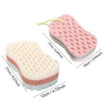 Exfoliating Gloves With "Polishing Cloth"! Easily Remove Dead Skin Cells, Making Your Skin As Smooth As A Peeled Egg. - Multicolor - View 14