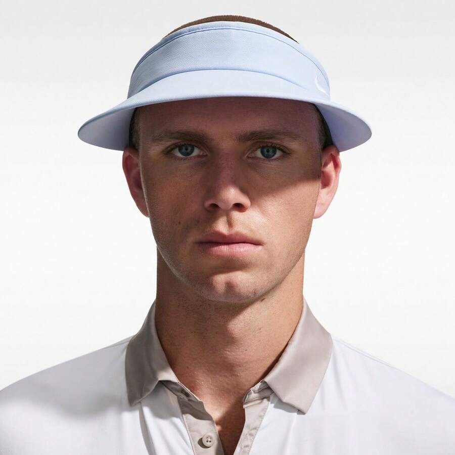 Nike Mũ lưỡi trai không vành Unisex UNKDF ACE VISOR UWB P II1298-407 - Màu xanh nhạt - Xem 1