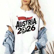 Classic Ivory World Cup 2026 Fan Shirt, Football Lover's Shirt With Ivory Flag, 2026 World Cup Fan Shirt, Gift For The Ivory National Team. Size, Summer Tops. Suitable As A Gift. Women's T-Shirt. Elegant Blouses. Boho Chic. Exquisite Printed T-Shirt. Summer Tee - 白色 4 - 查看 7