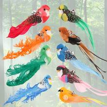 Random 1pc, Cat Toy Bird Toy Random Color, Artificial Feather Cat Toy, Bird Cat Rod Replacement Head, Cat Rod Toy, No Battery Required, Durable Replacement Head, Suitable For Indoor Cat Exercise Bird Cat Toy - View 6