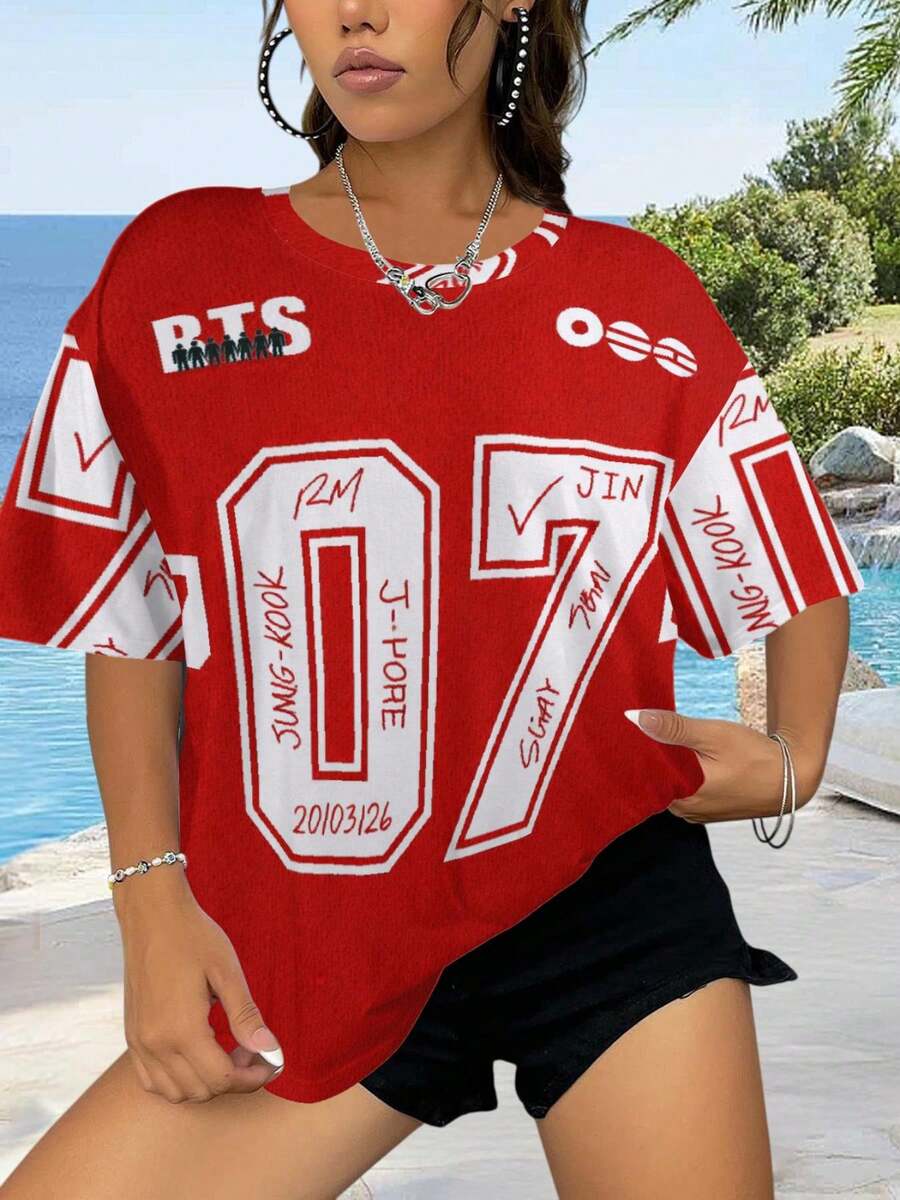 Kvinnor T-shirts - Multifärgad - Visa 1