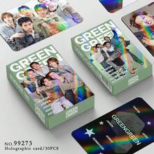 55張 CORT/IS REDRED GO! 專輯 LOMO 小卡，高畫質收藏支持卡，K-Pop 男團周邊，適合趙維凡、鍾勳、安千浩等多造型，雙面高畫質印刷，圓角銅版紙，耐折，適合卡冊收納、手帳裝飾、桌面擺飾，生日節日、學生節、畢業返校季禮物，粉絲收藏，2026新款 - 彩色 - 查看 8