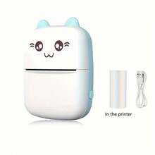 Portable Wireless Mini Printer Set - Thermal Label Printer, 203dpi, USB/Battery Powered, Ideal For Notes, Journals, Work Receipts And DIY Crafts, Perfect Gift Set - 彩色 - 查看 15