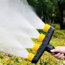 1pc 5-Head Multi-Hole Spray Nozzle Watering Head For Vegetable Garden Watering Hose Spray Nozzle Sprinkler - B - View 7