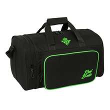 Bolsa de Deporte Real Betis Balompié Unisex 47x26x27 Cm (33 Litros) - Bandolera Ajustable, Bolsillo Frontal y Lateral con Cremallera, Base con Tacos y Fondo Semirrígido Extraíble, Talla ST - Opción 1 - Ver 2