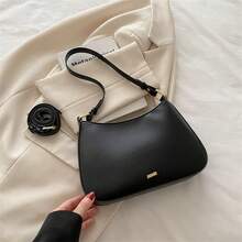 Bolso de mano moderno y versátil para mujer, estilo casual elegante con un toque de alta gama, bolso de hombro estiloso ideal para ir de compras, bolso de nicho a la moda, nuevo bolso de mujer 2026, bolso cruzado versátil, bolso de hombro y axila a la moda, bolso cuadrado pequeño. - Rojo - Ver 8