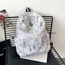 Bolso de mano moderno y versátil para mujer, estilo casual elegante con un toque de alta gama, bolso de hombro estiloso ideal para ir de compras, nueva mochila de verano 2026 para estudiantes universitarios, mochila escolar casual de gran capacidad y a la moda para estudiantes de secundaria y preparatoria, mochila de viaje. - Negro - Ver 9