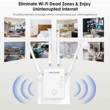Wavlink AC1200 Wireless Range Extender Repeater Router Dual Band 1167Mbps 4 Antena Eksternal Putih - View 7