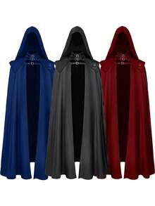 Men Cosplay Clothing - White Priest's Cloak - View 3