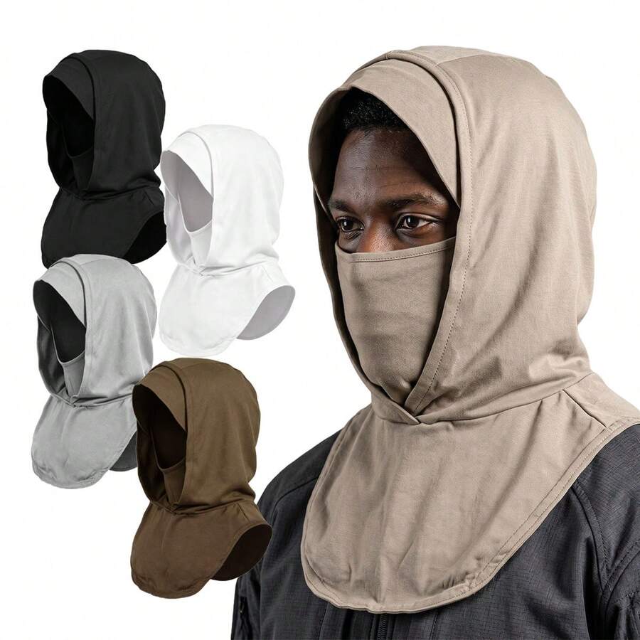 Syvvste Nueva diadema integrada con base de alta elasticidad, pañuelo de borde ancho elástico, diadema integrada adecuada para usar en deportes al aire libre - Multicolor - Ver 1