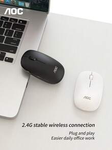 AOC 2.4GHz Wireless Office Mouse, Portable Ergonomic USB Wireless Computer Mouse - View 9