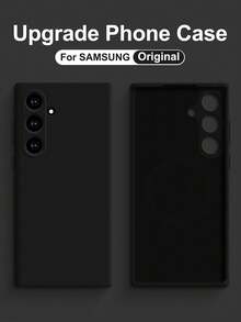 VRNOEI Ốp lưng điện thoại từ tính chính hãng tương thích với Samsung Galaxy S26, S24, S23, S22, S21, S25 Ultra Plus, ốp bảo vệ mềm, sạc không dây từ tính, vỏ TPU mềm chống sốc - màu đen - Xem 22