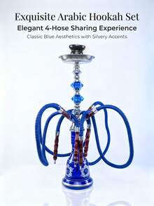 1組德國品質單管矽膠水煙筒，附鋁箔紙與一次性吸嘴，完整套裝 - 均碼 - 查看 11