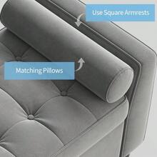 Storage Benches & Ottomans - Grey - View 3