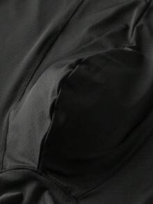 Norcotton 2pcs/Pack Men's Nylon Mesh Plus Size Long Boxer Briefs, Extra Wide & Extra Long, Suitable For Tall And Big Men - Black - View 4