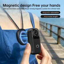 4K Mini Thumb Wearable Action Camera 16MP Wide Angle POV Pocket Camera With Magnetic Lanyard Hands-Free Panoramic Shooting Waterproof Shockproof Vlog Camera Suitable For Bicycle Motorcycle Helmet Mount - View 10