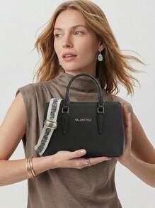 Valentino Zero Re Women Shoulder Bag Black - Black - View 1