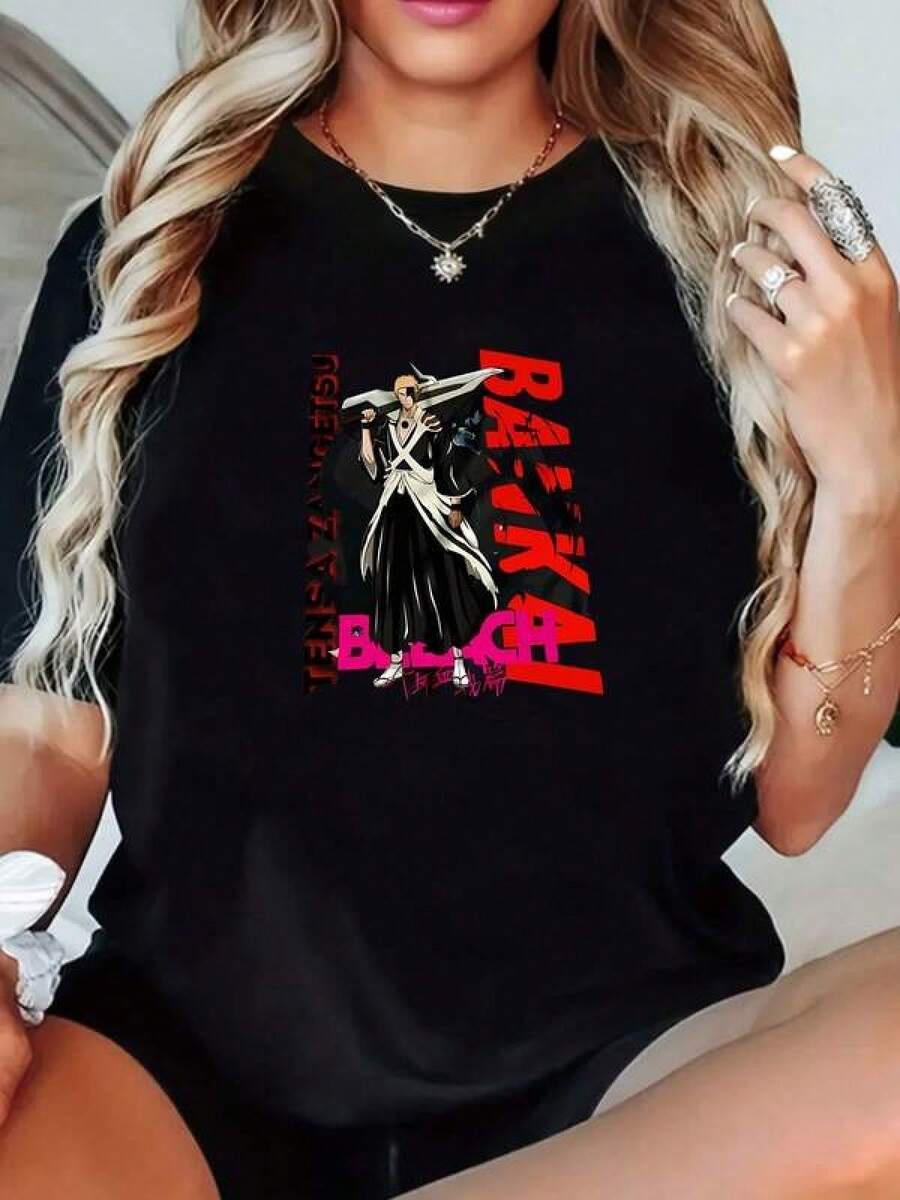 Women T-Shirts - Black - View 1