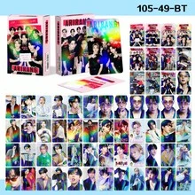 60張 BT5 <ARIRANG> 專輯周邊卡，包含所有成員的團體照與個人造型照，J-H0pe、V，具有全息雷射效果的粉絲收藏周邊，適合收藏 - 黑色 - 查看 10