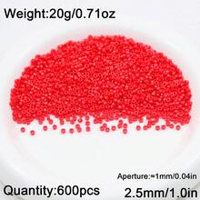 約 600 顆 2.5mm 玻璃種子珠，適用於刺繡、手工 DIY 珠寶製作、縫紉配件、十字繡手工藝裝飾珠 - 機繡珠 - 查看 17