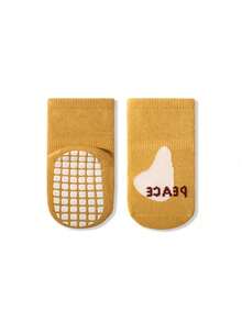 5 Pairs Kids Anti-Slip Floor Socks With Cute Cartoon Animal Patterns, Soft & Comfortable Baby Socks, All Season - Multicolor - View 7