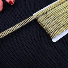 2 Jardas Franja Bordada Larga 1,5cm para Costura, Decorações, Roupas, Acabamentos Decorativos, Costura, Decoração de Roupas, Borlas, Tecido com Franjas Longas - multicolorido - Visão 4