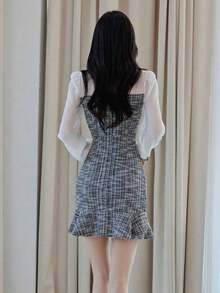 Dirndl Dresses - Black - View 10