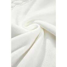 Women's Minimalist Backless Spaghetti Strap Dress Casual Summer Sexy Sleeveless Slim Fit Flowy Midi Dresses For Party And Vacation - White - View 6