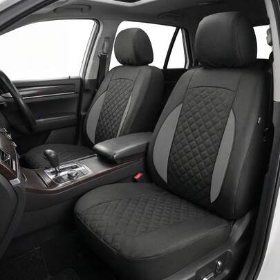 Universal Front Car Seat Covers Polyester Material Seat Protectors