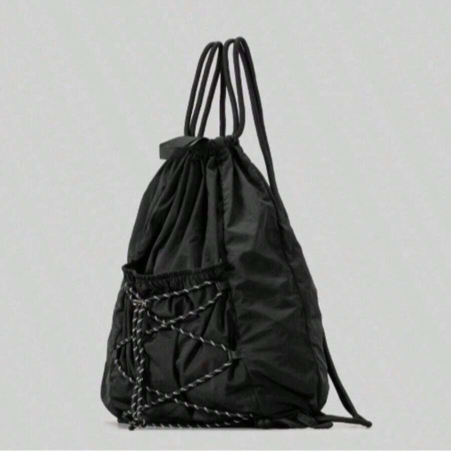 Outdoor Lightweight Backpack - Black - View 1