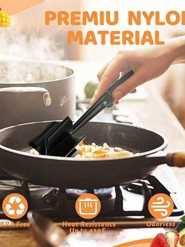1Pc Multifunctional Meat Chopper & Mixer,Meat Smasher Tool With Ergonomic Handle, Non-Stick Meat Masher For Beef, Pork, Turkey, Vegetables & More,Ideal For Summer BBQs, Holiday Cooking, Meal Prep, Breaking Up Hamburger,Essential Cooking Tool