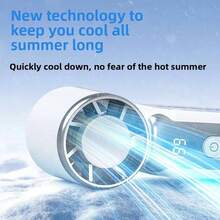 USB Turbo 強力便攜戶外口袋迷你風扇 JF157 高速 199 段手持風扇 1800mAh 旅行必備 - 多色 - 查看 10