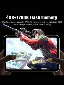 Qetupa 10.1 吋 Android 15 平板電腦，T606 八核心 1.6GHz 處理器，4GB RAM + 128GB ROM，802.11ax WiFi 6 2.4G + 5G，藍牙 5.0，Incell FHD (1920x1200) IPS 觸控螢幕，5MP + 8MP 雙鏡頭 - 查看 4
