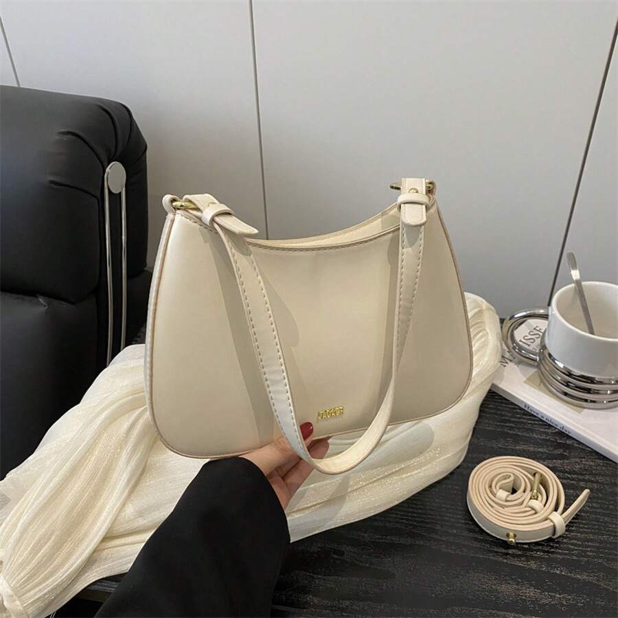 Bolso de mano moderno y versátil para mujer, estilo casual elegante con un toque de alta gama, bolso de hombro estiloso ideal para ir de compras, bolso de nicho a la moda, nuevo bolso de mujer 2026, bolso cruzado versátil, bolso de hombro y axila a la moda, bolso cuadrado pequeño. - Rojo - Ver 1