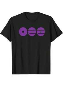 Herren T Shirt Sommer Kurzarm Atmungsaktiv Modisch Bequem Freizeit  Fashion Must Have Neu - 黑色 - 查看 1