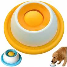 1pc Anti-Slip Slow Feeder Bowl For Dogs & Cats, With Rotating Licking Ball, Suitable For Liquid & Wet Food, Relieve Anxiety, Increase Interactive Fun, Keep Pets Happy & Busy - 150ml - View 9