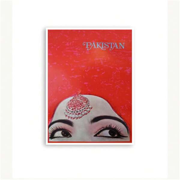 1 Pc Vintage Pakistan Art Travel Poster Wall Decor Print Posters Canvas Painting Wall Arts Room Home Decoration Unframed