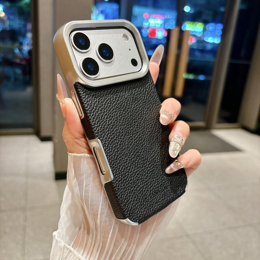 Colorful Lens Large Window Leather Phone Case, Suitable For IPhone 17/17 Pro/17 Pro Max/16/16 Pro/16/16 Pro Max 16/15 Pro Max/14 Pro Max/13, Shockproof Phone Protective Cover, Easter Gift