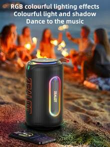 ZEALOT MP1 Portable Bluetooth Speaker 60W RGB Party Speaker Waterproof Outdoor Bass - View 6