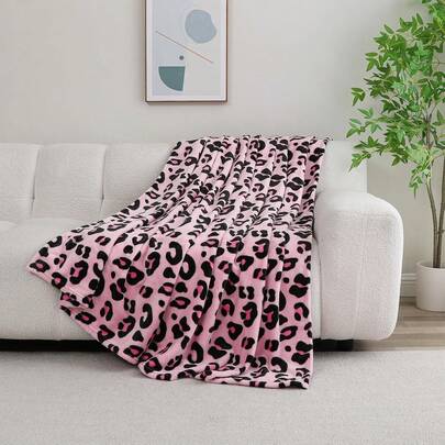 Pink Cheetah Print Throw Blanket, Soft Warm Plush Blanket For Couch Bed Travel, Cute Leopard Animal Print Room Decor For Women Girls, 50" X 60" Flannel Cozy Fluffy Blankets For Home Decoration,Blankets,Throw Blanket,Bed Blanket,Camping Blanket,Gifts For Family,Gift For Sisters,Perfect Gift For Birthdays,Graduation Gifts,Mother's Day Gift,Anniversary Gift,Christmas Gift ,Gift For Winter,Room Deocr,Mothers Day Gifts Women,Mothers Day Gift,Dad Gifts,Fathers Day Gift,Teacher Appreciation Gifts,