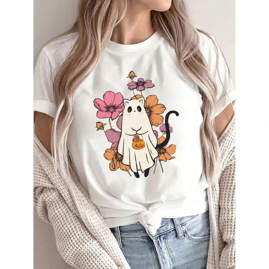 Women T-Shirts - White - View 1