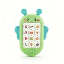Juguete de teléfono móvil interactivo para bebé con diseño de abeja de dibujos animados One Piece, multifunción, con música y efectos de sonido, juguete divertido de aprendizaje (Batería no incluida) - Multicolor - Ver 10