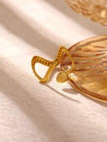 Anillos de serpiente de acero inoxidable para mujeres y hombres, color dorado, anillo de dedo ajustable, joyería vintage gótica y estética - Amarillo Oro - Ver 5