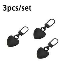 3Pcs Heart-Shaped Zipper Pulls, Universal Zipper Replacement Sliders Suitable For Jackets, Backpacks, Handbags, (Multi-Color Options) - Multiple Styles - View 16