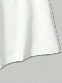 Women's Summer Casual T-Shirt With Round Neck And Short Sleeves, Featuring Letter And Skateboard Print, Graphic Top For Women. - 布蘭克 - 查看 3