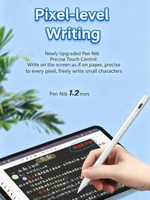Eight Nibs Packed In A Transparent Box. Replacement Tip Compatible With Apple Pencil 1st/2nd Generation Stylus Nib Special Tip For IPad Stylus Capacitive Pen - White - View 6