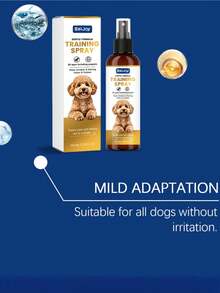 Spray para entrenamiento de cachorros, fórmula suave para guiar y ubicar el entrenamiento de hábitos higiénicos para mascotas - 100ml - Ver 3