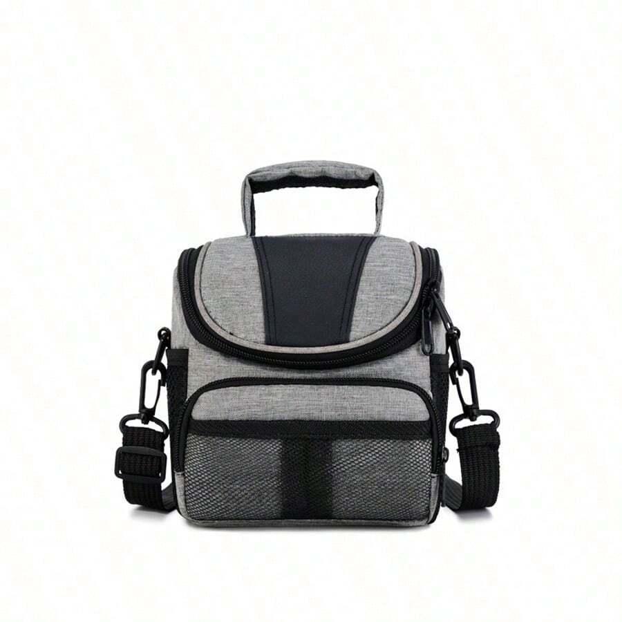 [Funda para cámara digital] Bolso de hombro para SLR - Impermeable y ligero para cruzar el Body para D40/DSLR, accesorios esenciales para fotografía de viaje (gran capacidad)