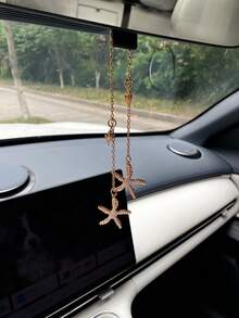 創意合金海星、貝殼、海螺汽車吊飾，後視鏡裝飾，車內懸掛飾品，汽車配件 - A - 查看 9